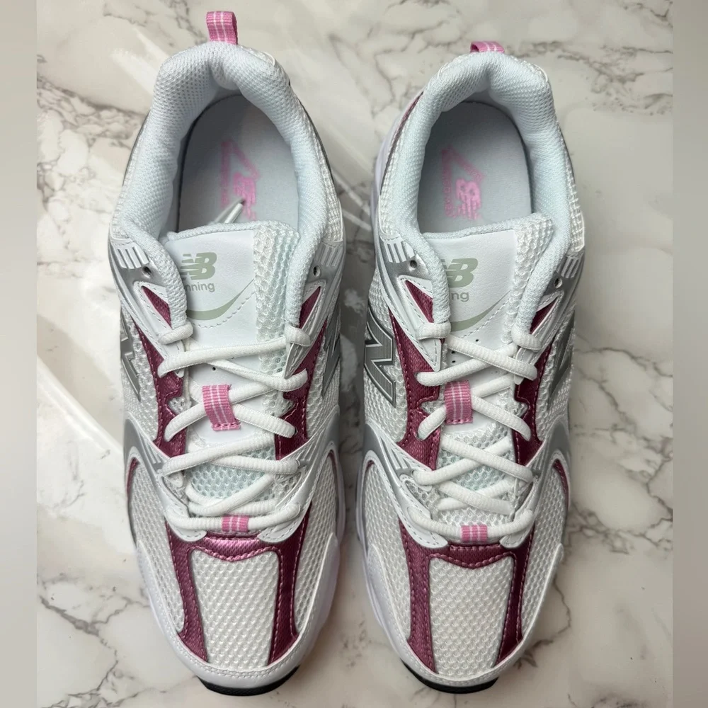 New Balance 530 White Pink US Men’s Size 8,5/ Women’s 10 MR530PK - Picture 6 of 9